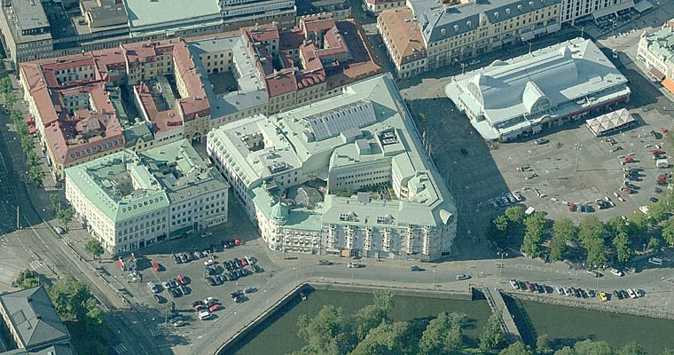 Grönsakstorget sett från ovan